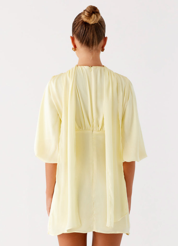 Collective Dress - Peppermayo Exclusive Mary Mini Dress - Yellow image 5
