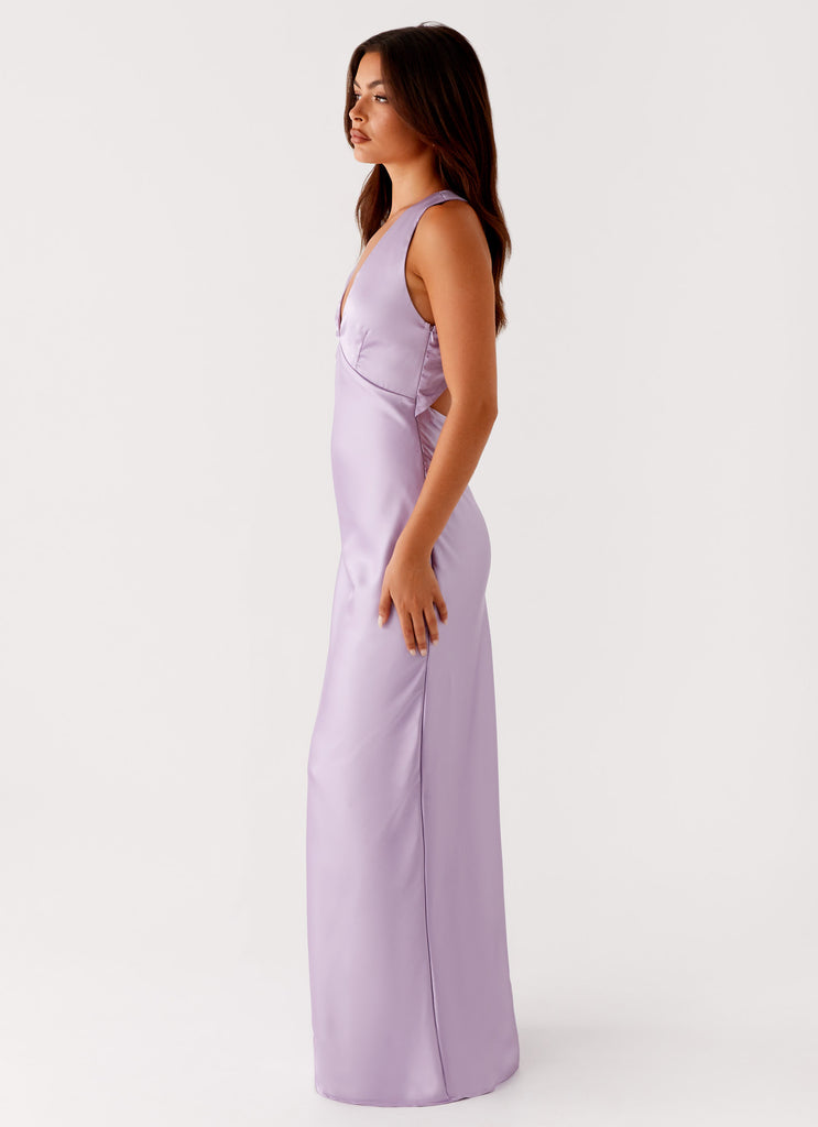Collective Swimwear - Peppermayo Exclusive Brody Maxi Dress - Lilac fourth image