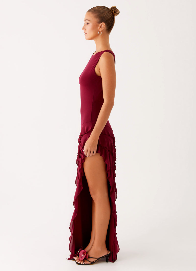 Hendrix-Maxi-Dress-Raspberry-Wine-2-Peppermayojpg