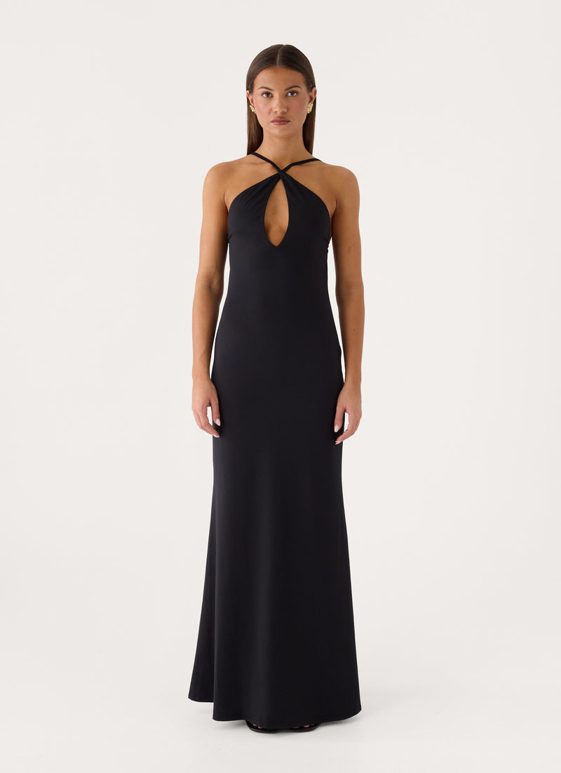 After Twilight Maxi Dress - Black