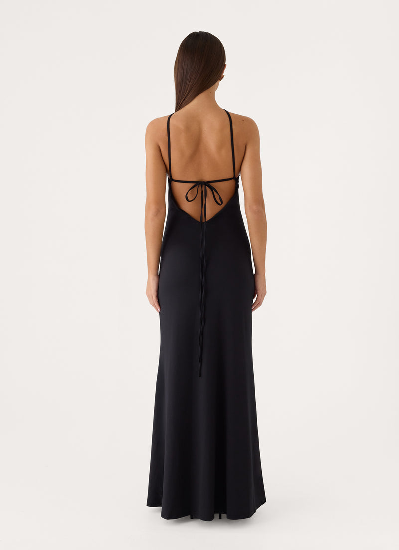 After Twilight Maxi Dress - Black