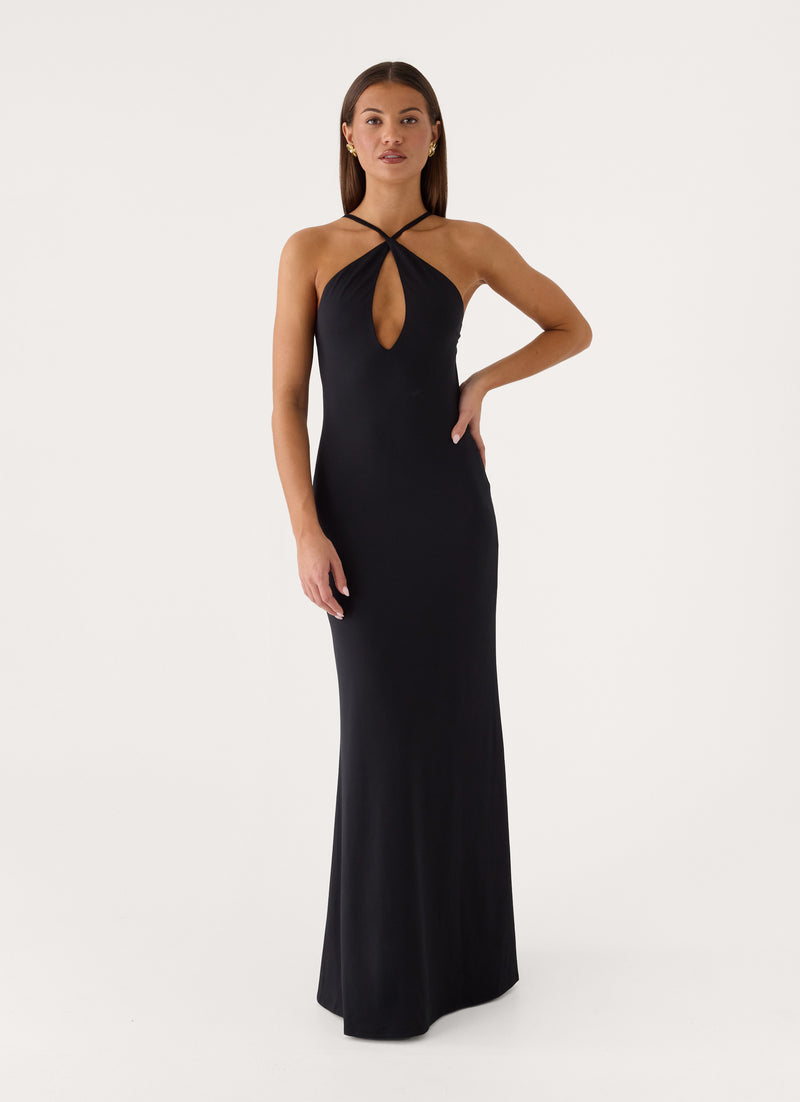 After Twilight Maxi Dress - Black