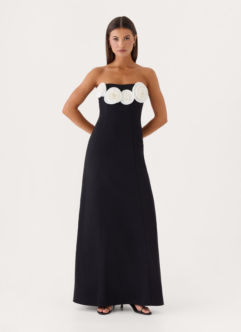 Alessandria Maxi Dress - Black