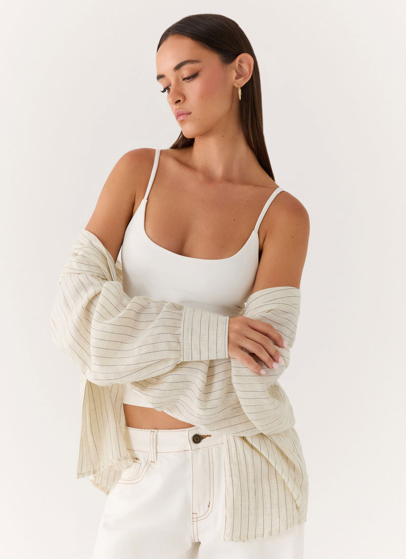 Alessio Shirt - Desert Stripe
