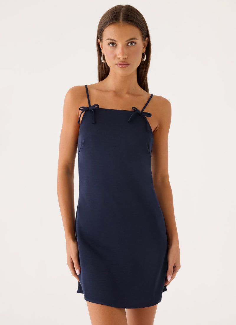 Amaliya Mini Dress - Midnight Blue