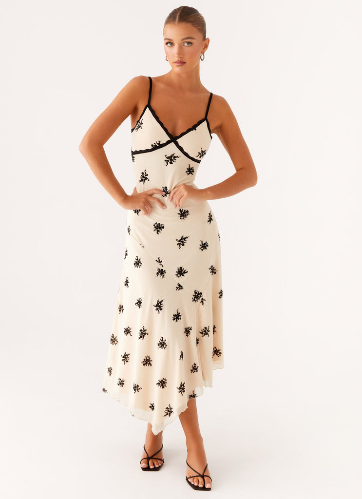 Peppermayo Exclusive Amelia Midi Dress - Nude - View 6 | Shop Formal Dress