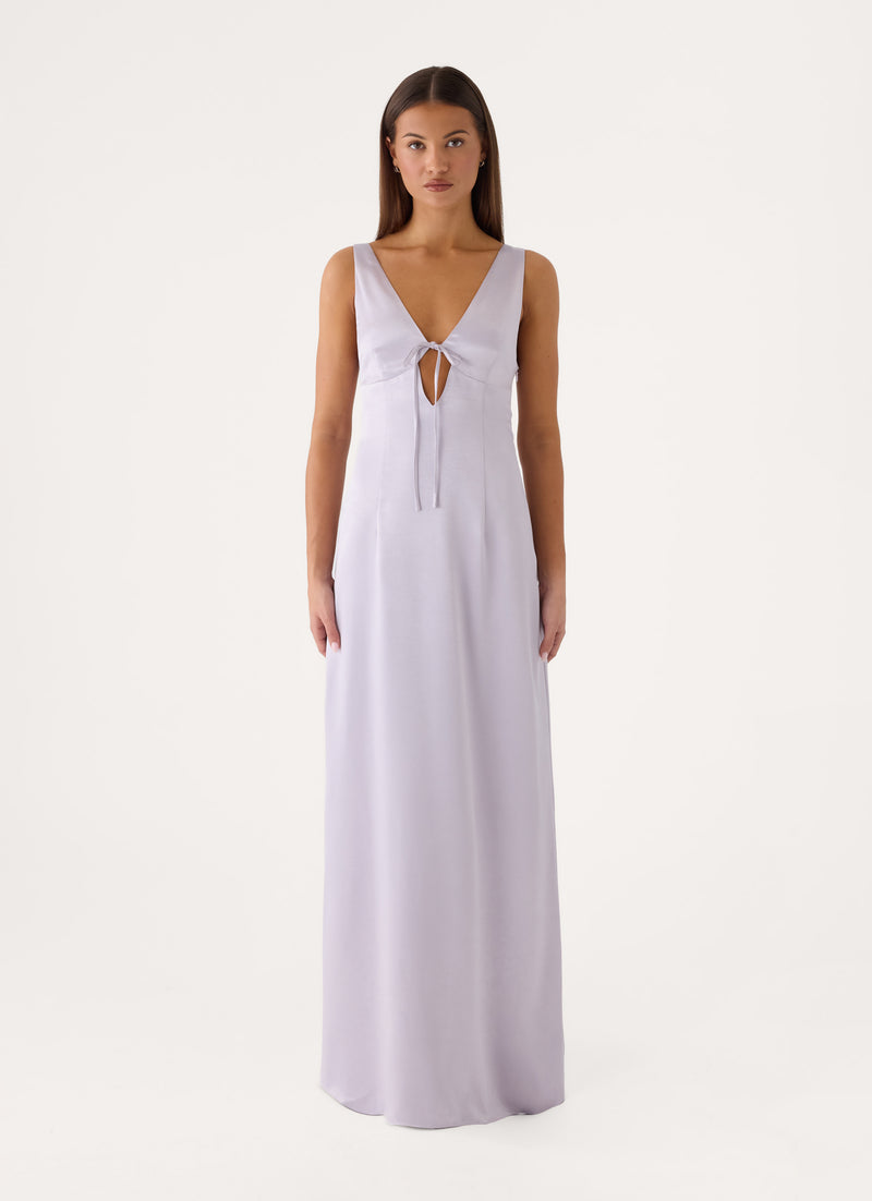 Angel Orchid Maxi Dress - Pale Lavender