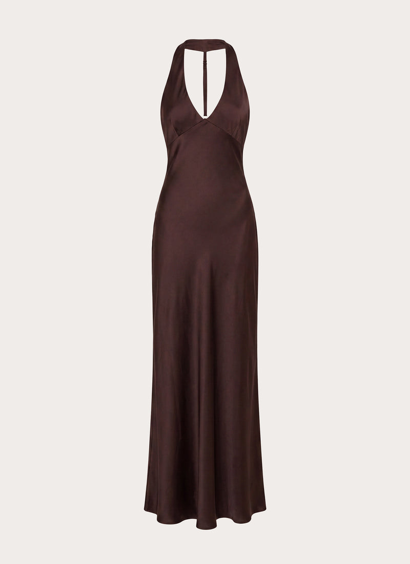Angie Maxi Dress - Chocolate