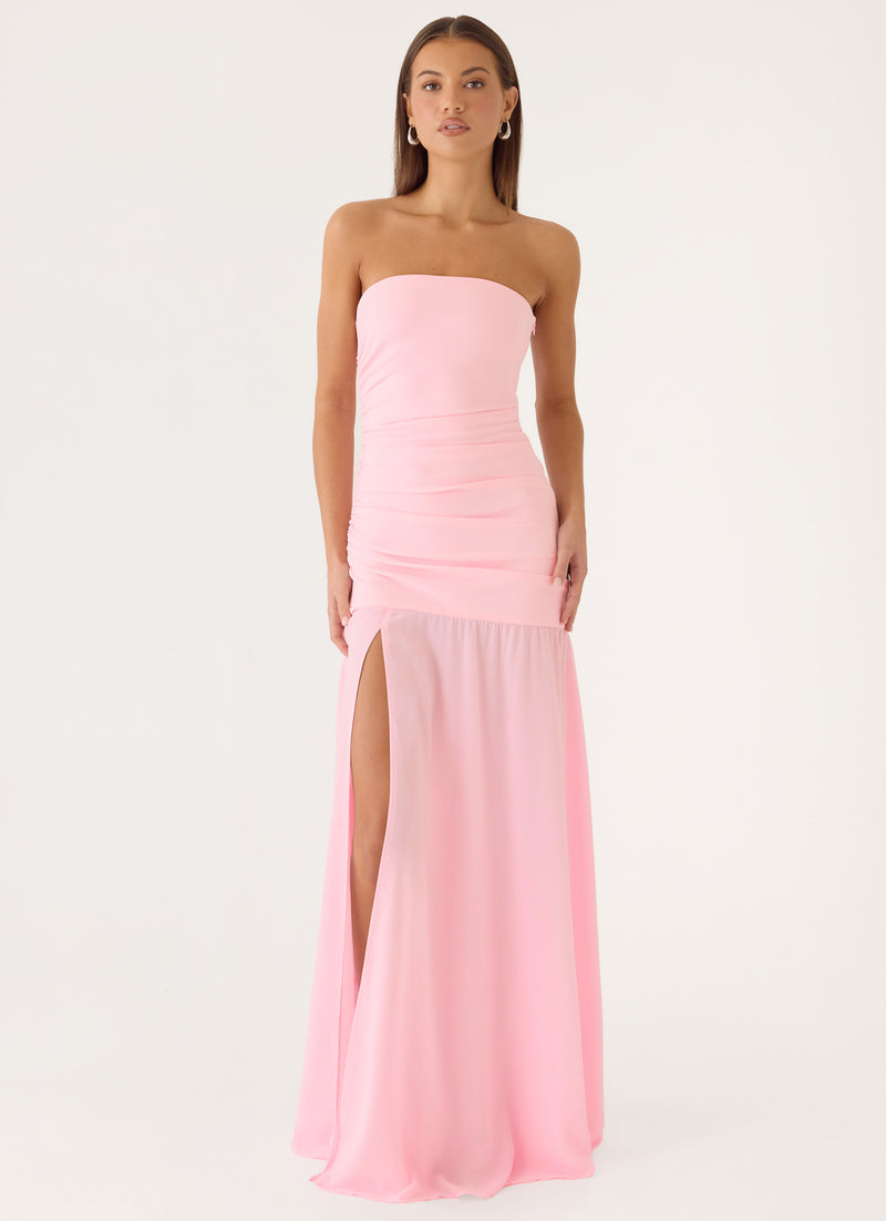 Antora Maxi Dress - Pink