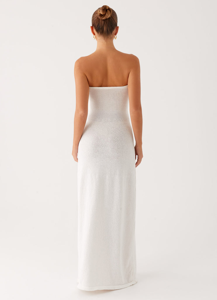 Peppermayo Exclusive Arli Strapless Maxi Dress - Ivory - View 6 | Shop Formal Dress