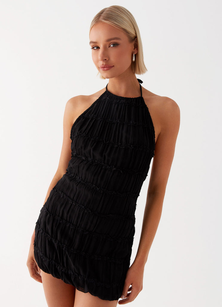 Peppermayo Exclusive Aullie Mini Dress - Black - Image 5