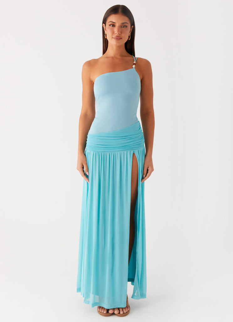 Aurelia Maxi Dress - Aqua