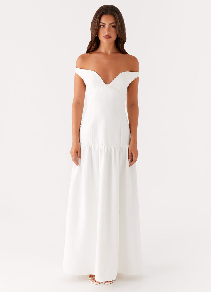 Collective Dress - Peppermayo Exclusive Basel Maxi Dress - White image 3