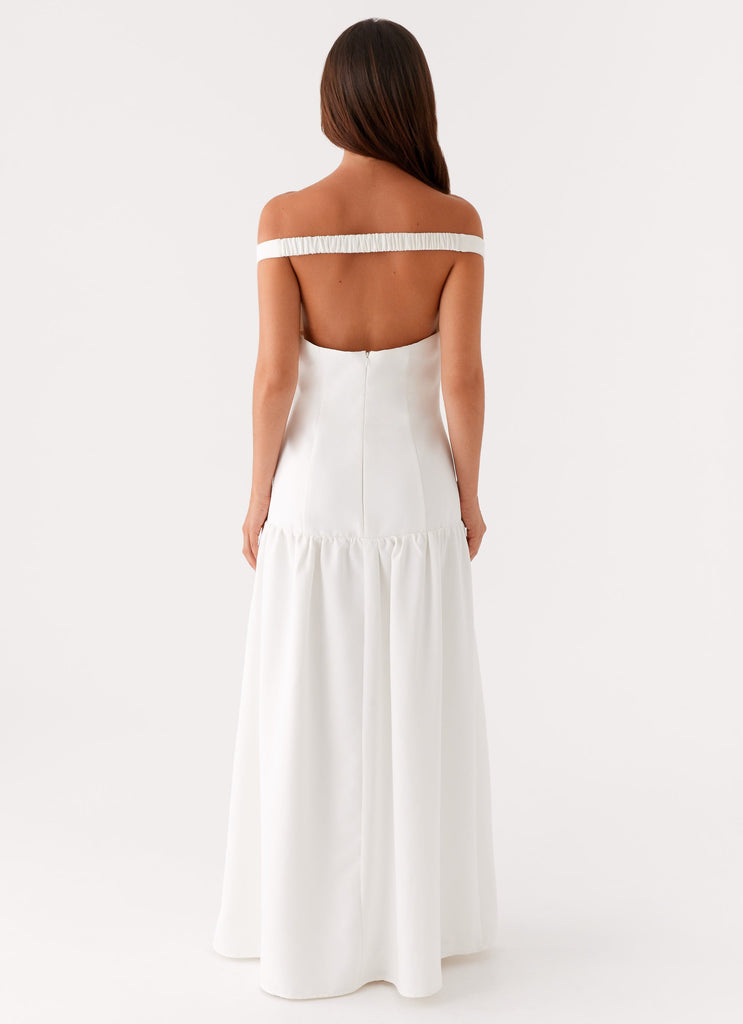 Collective Dress - Peppermayo Exclusive Basel Maxi Dress - White image 5