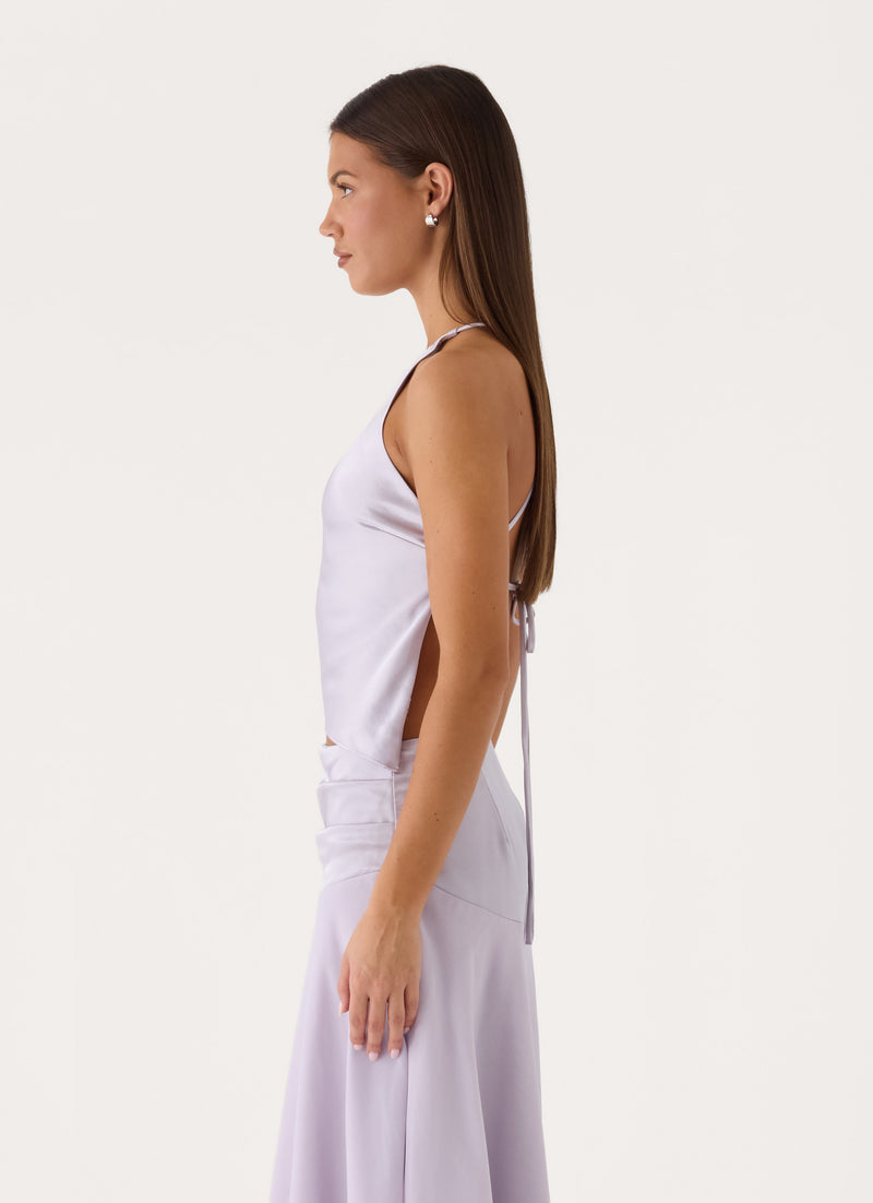 Be My Twilight Top - Pale Lavender