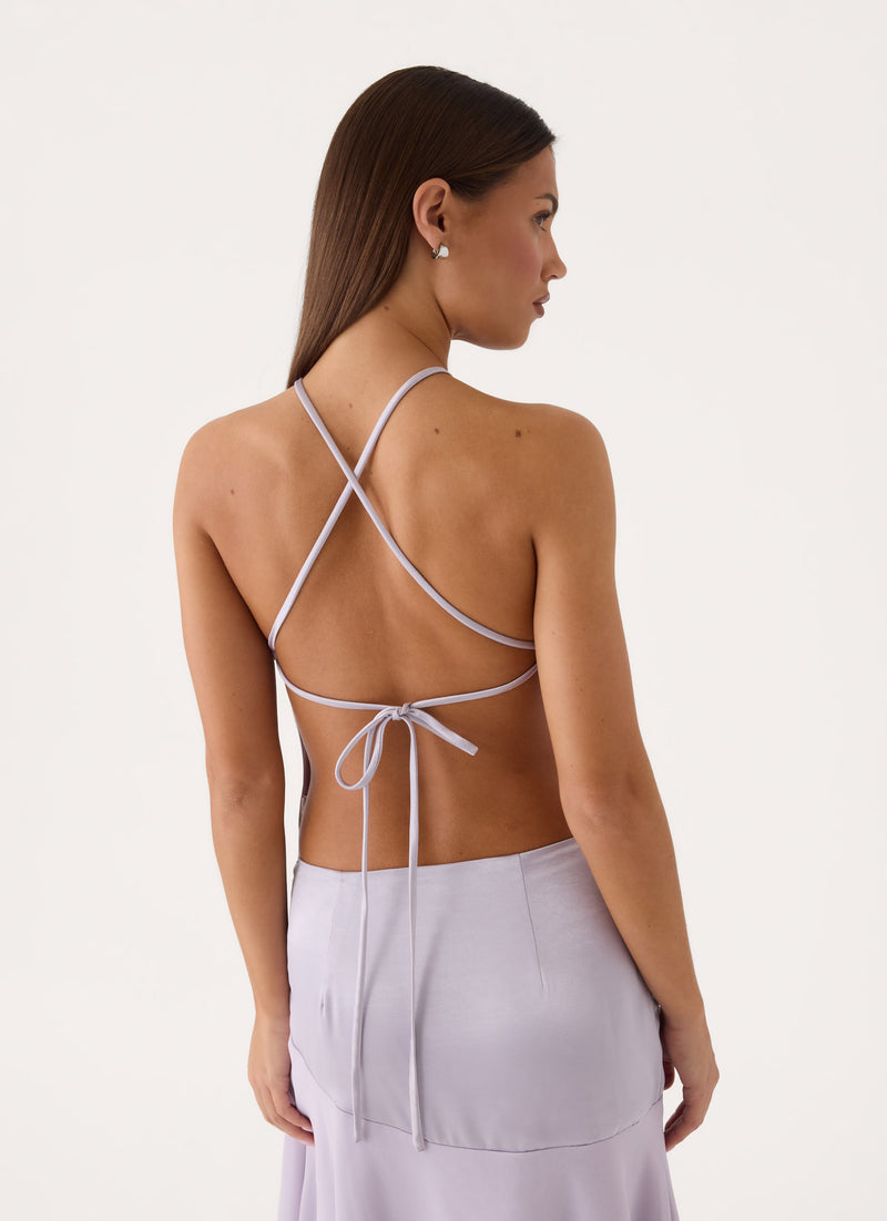 Be My Twilight Top - Pale Lavender