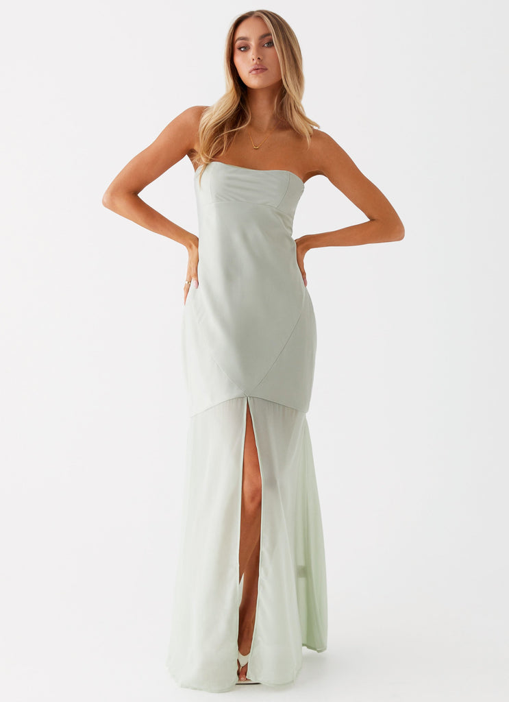 Collective Dress - Peppermayo Exclusive Brea Maxi Dress - Sage image 1