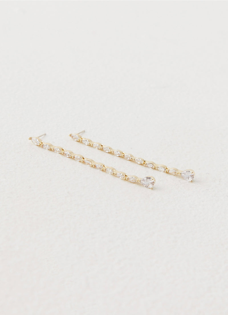 Brightest Star Earrings - Gold