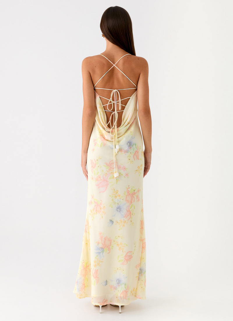 Cabello Maxi Dress - Spring Meadow
