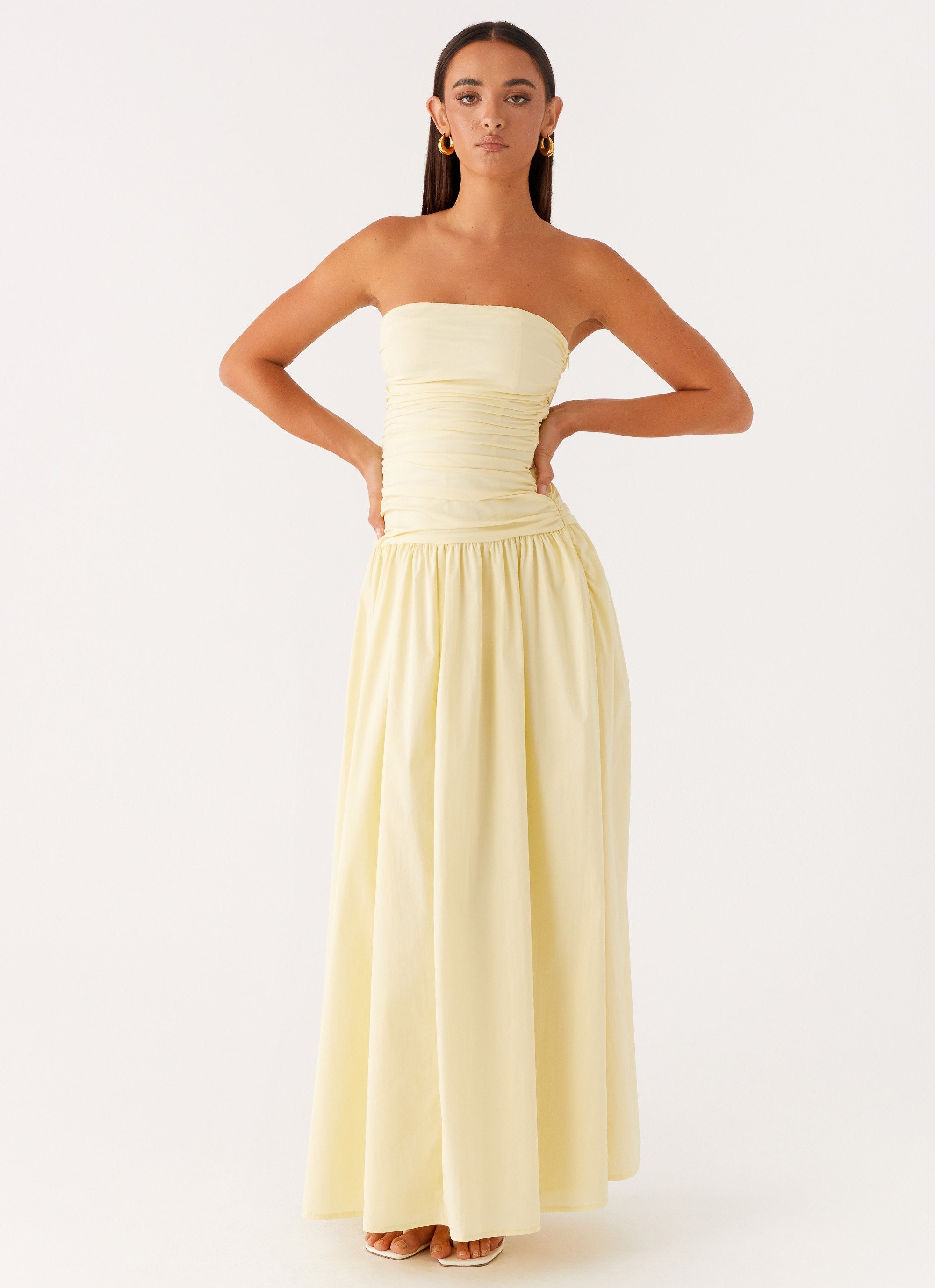 Carmel Maxi Dress - Yellow Carmel Maxi Dress - Yellow