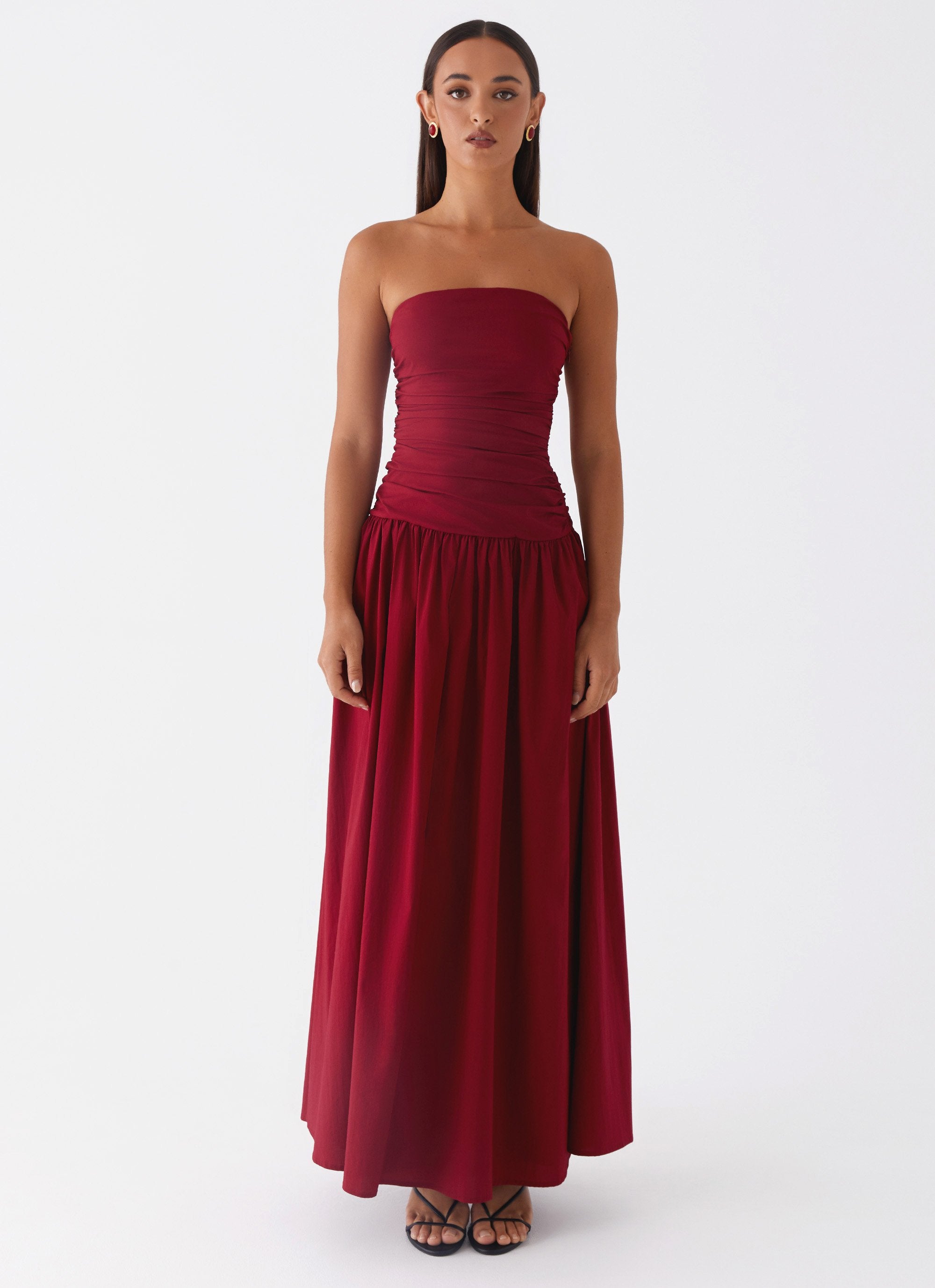 Carmel Maxi Dress - Merlot Peppermayo Carmel Maxi Dress - Merlot Peppermayo