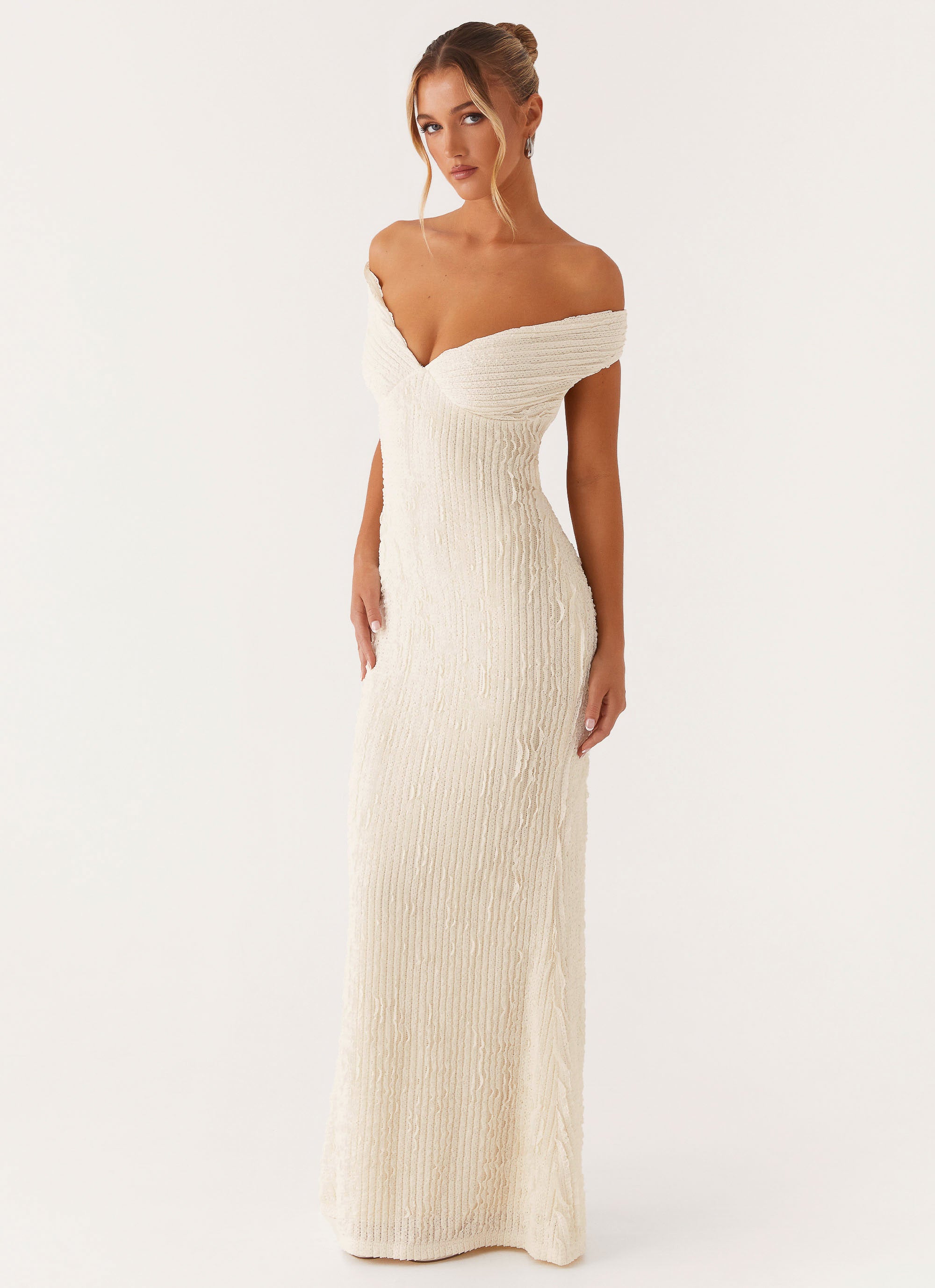 Chantelle Maxi Dress - Ivory Peppermayo Chantelle Maxi Dress - Ivory Peppermayo