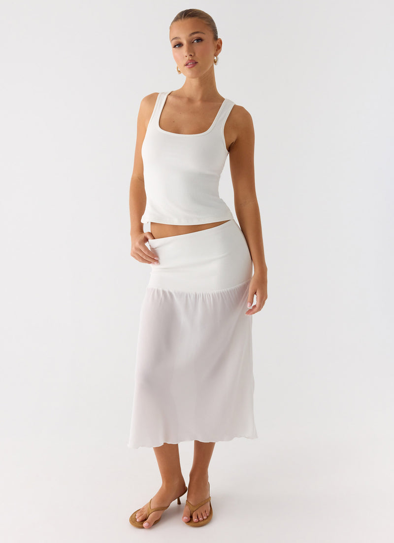 Connect My Heart Top - White