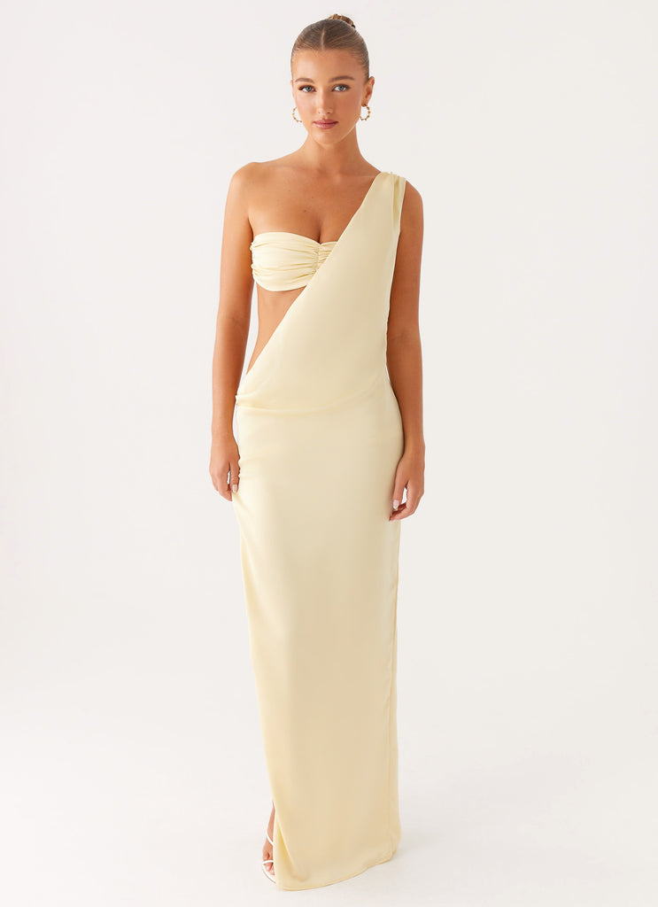 Collective Swimwear - Peppermayo Exclusive Cooper Maxi Dress - Yellow secondary image