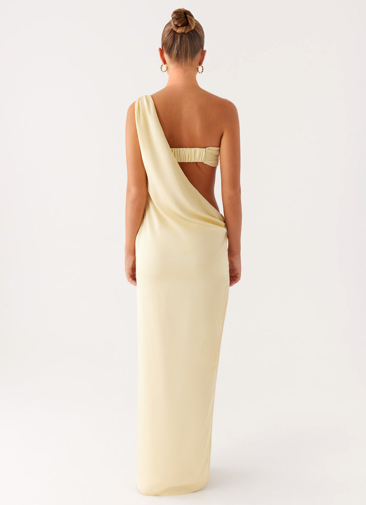 Collective Swimwear - Peppermayo Exclusive Cooper Maxi Dress - Yellow fourth image