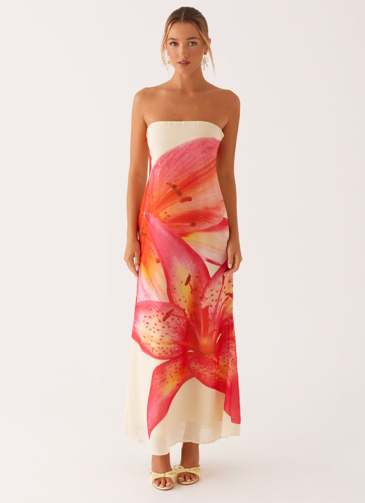 Peppermayo Exclusive Darcy Maxi Dress - Yellow Floral - Image 3