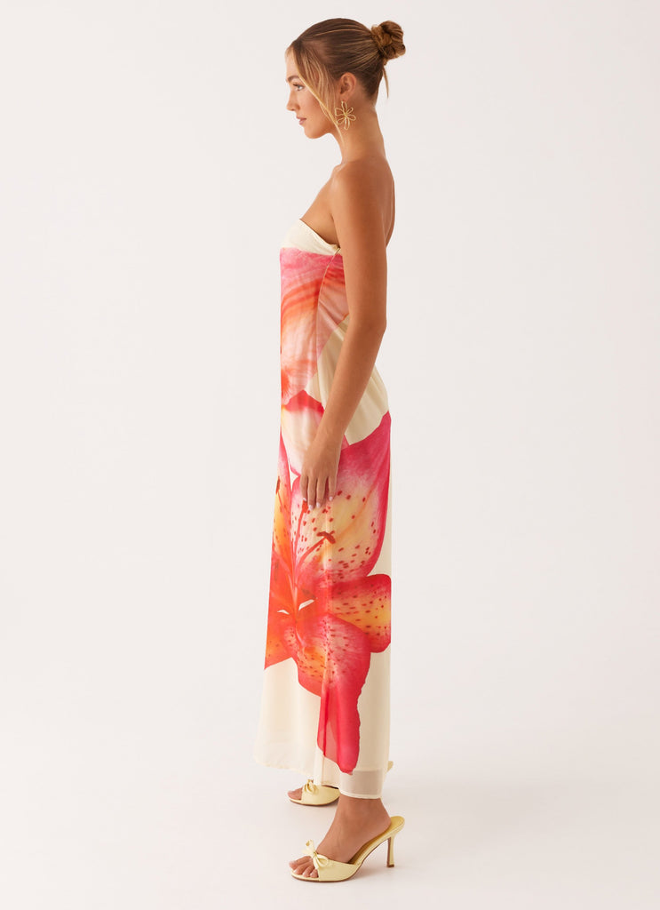 Peppermayo Exclusive Darcy Maxi Dress - Yellow Floral - Image 4