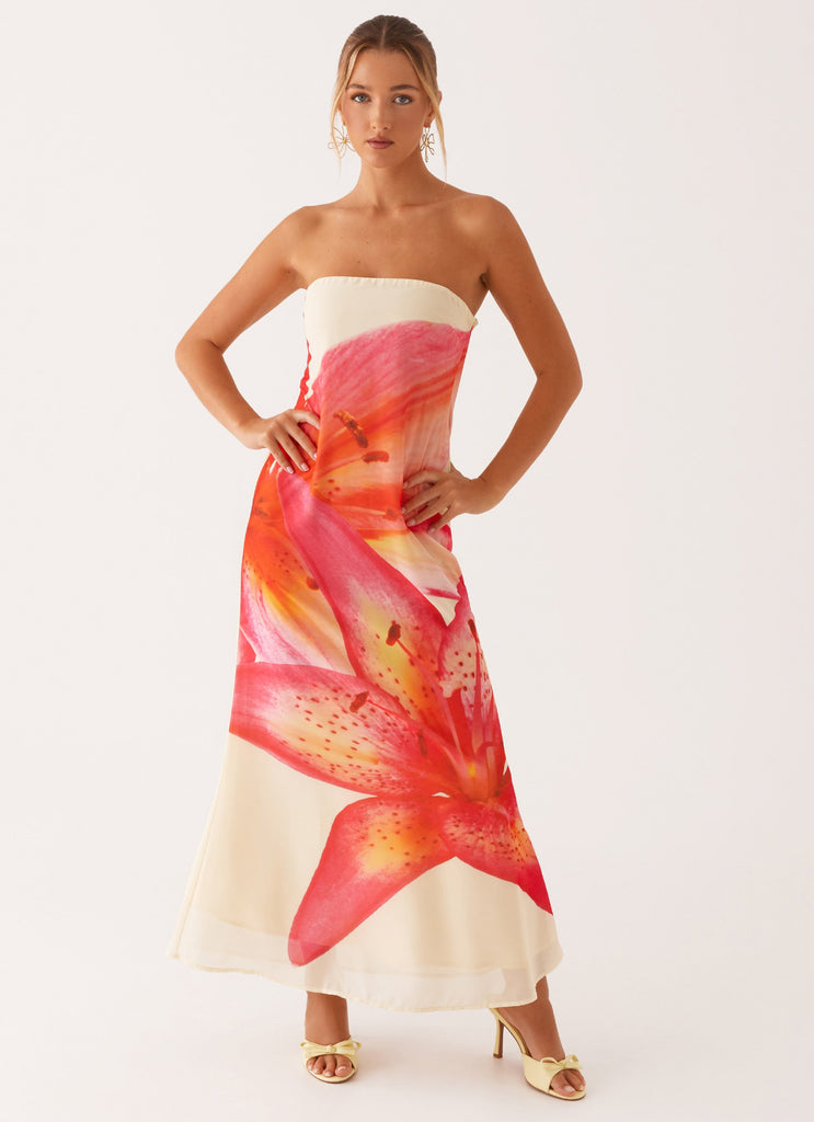 Peppermayo Exclusive Darcy Maxi Dress - Yellow Floral - Image 6