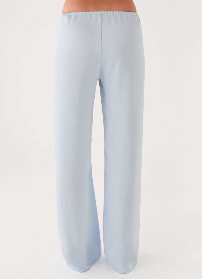 Deacon Low Rise Pants - Blue
