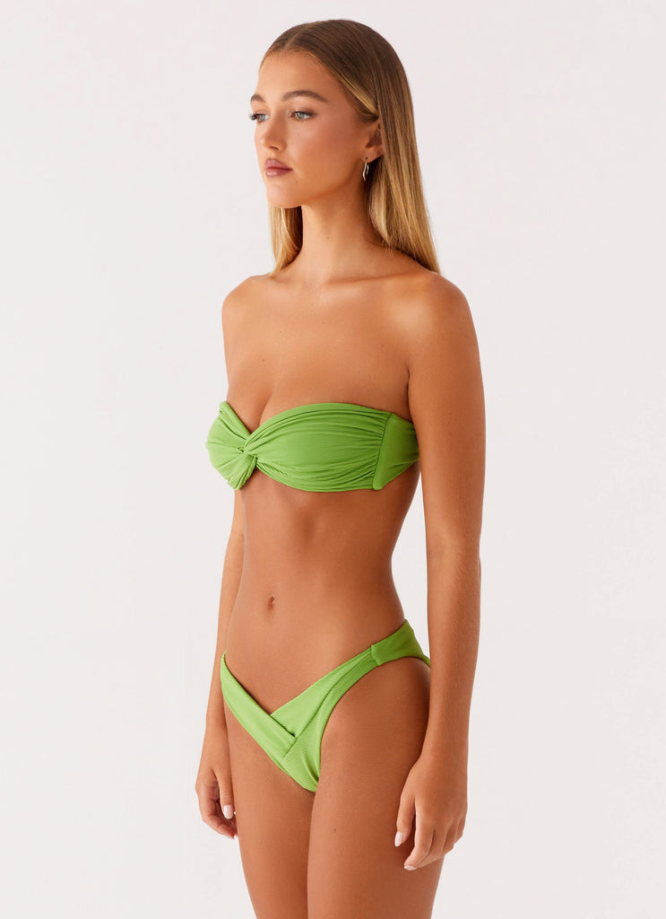 Collective Swimwear - Peppermayo Exclusive Delta Bikini Bottoms - Lime Green fifth image