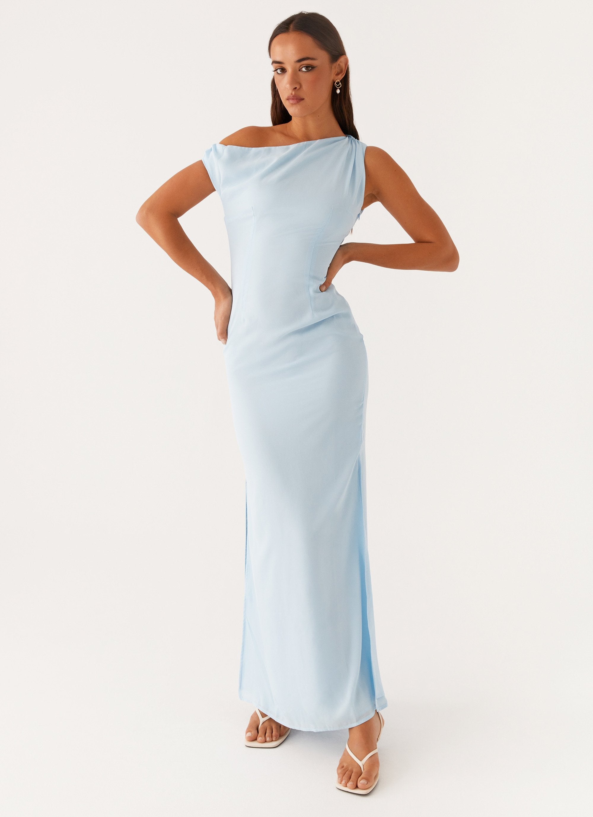 Dinner Date Maxi Dress - Blue Peppermayo Dinner Date Maxi Dress - Blue Peppermayo