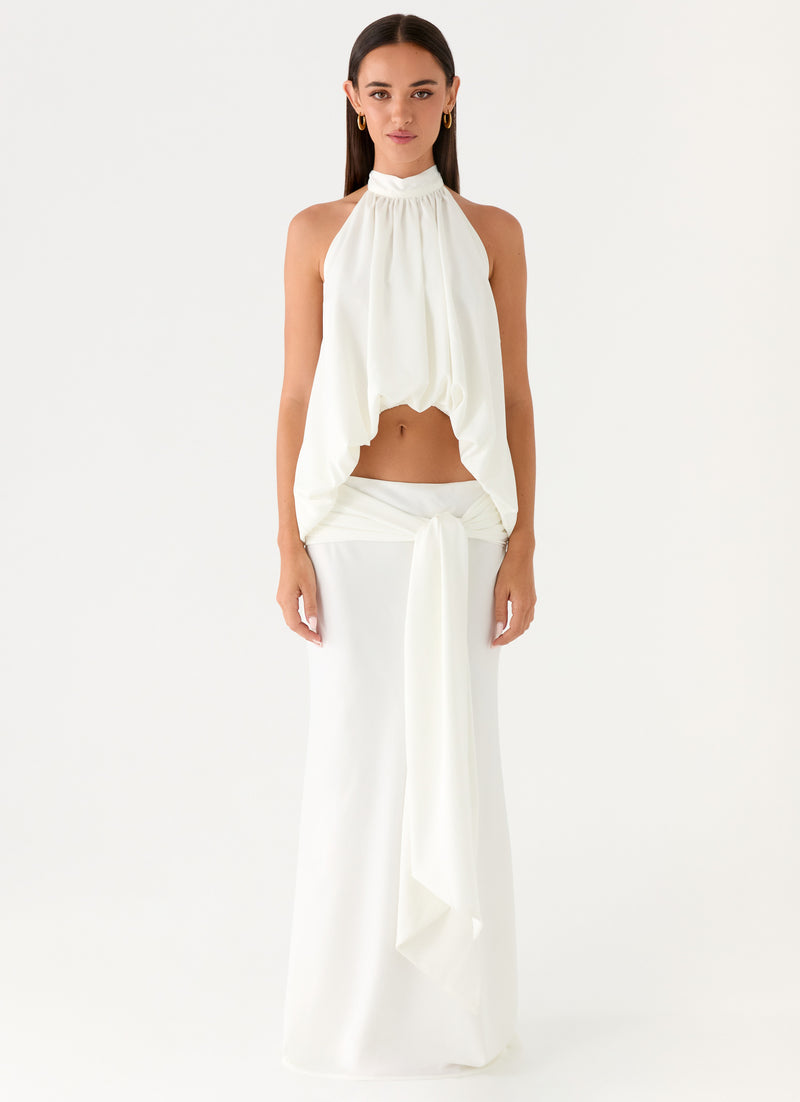 Eirlys Top - White