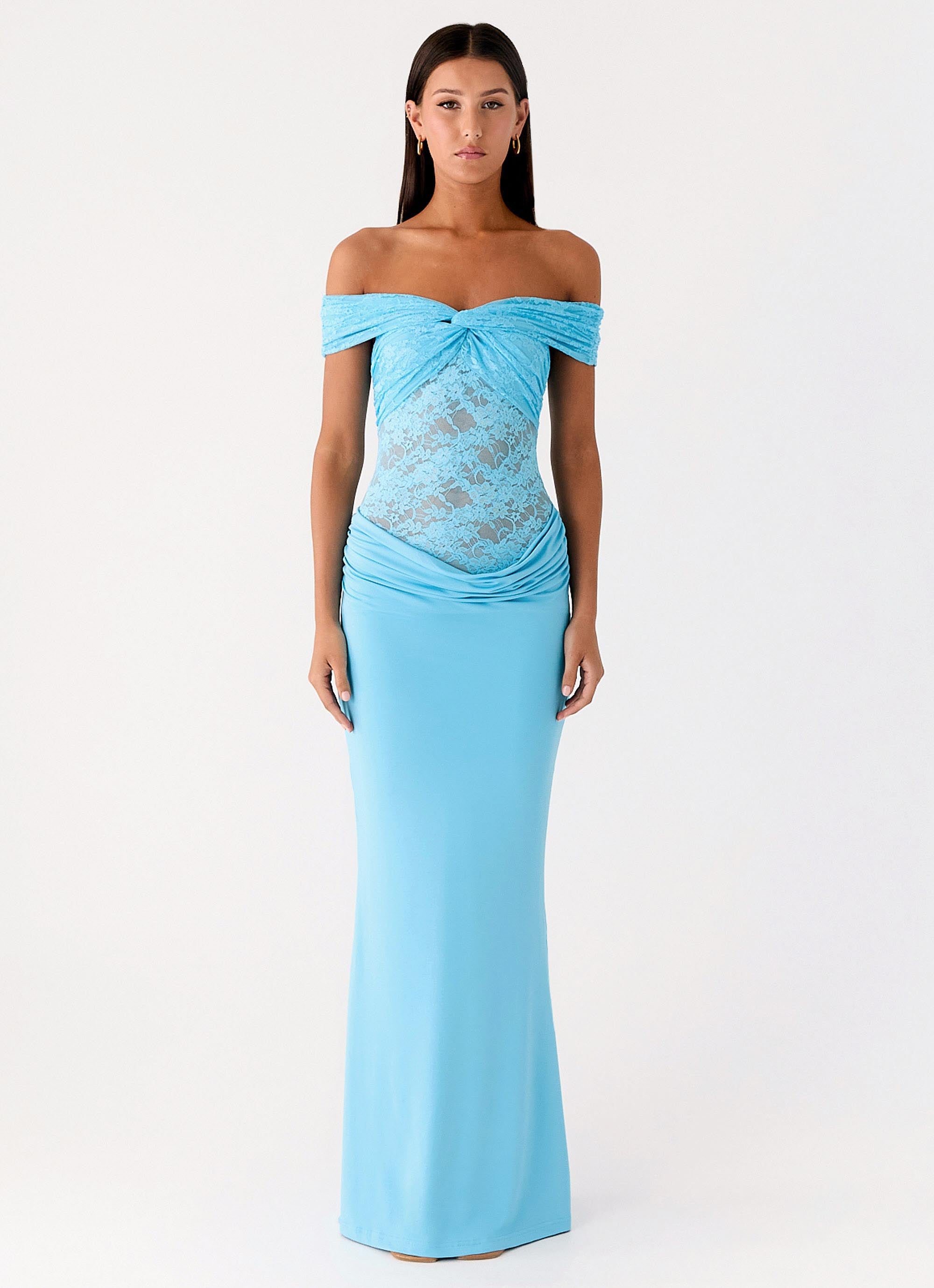 Either Way Maxi Dress - Turquoise Blue Peppermayo Either Way Maxi Dress - Turquoise Blue Peppermayo