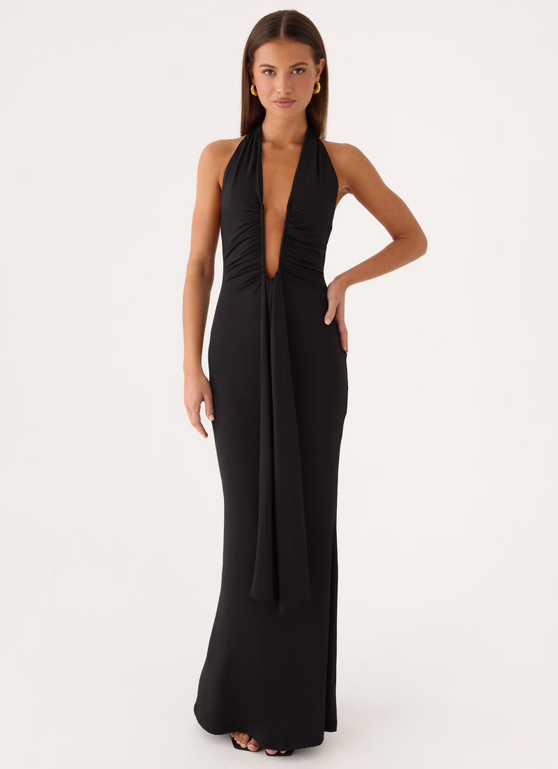Emiliana Maxi Dress - Black