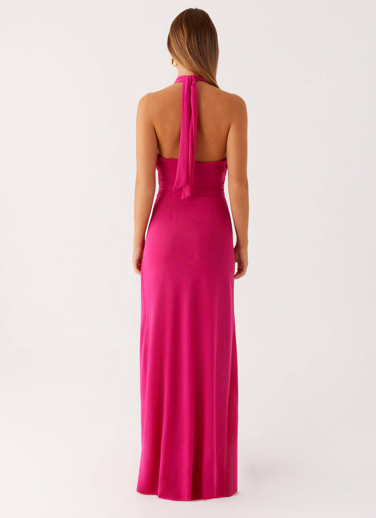 Collective Swimwear - Peppermayo Exclusive Ericka Maxi Dress - Hot Pink third image