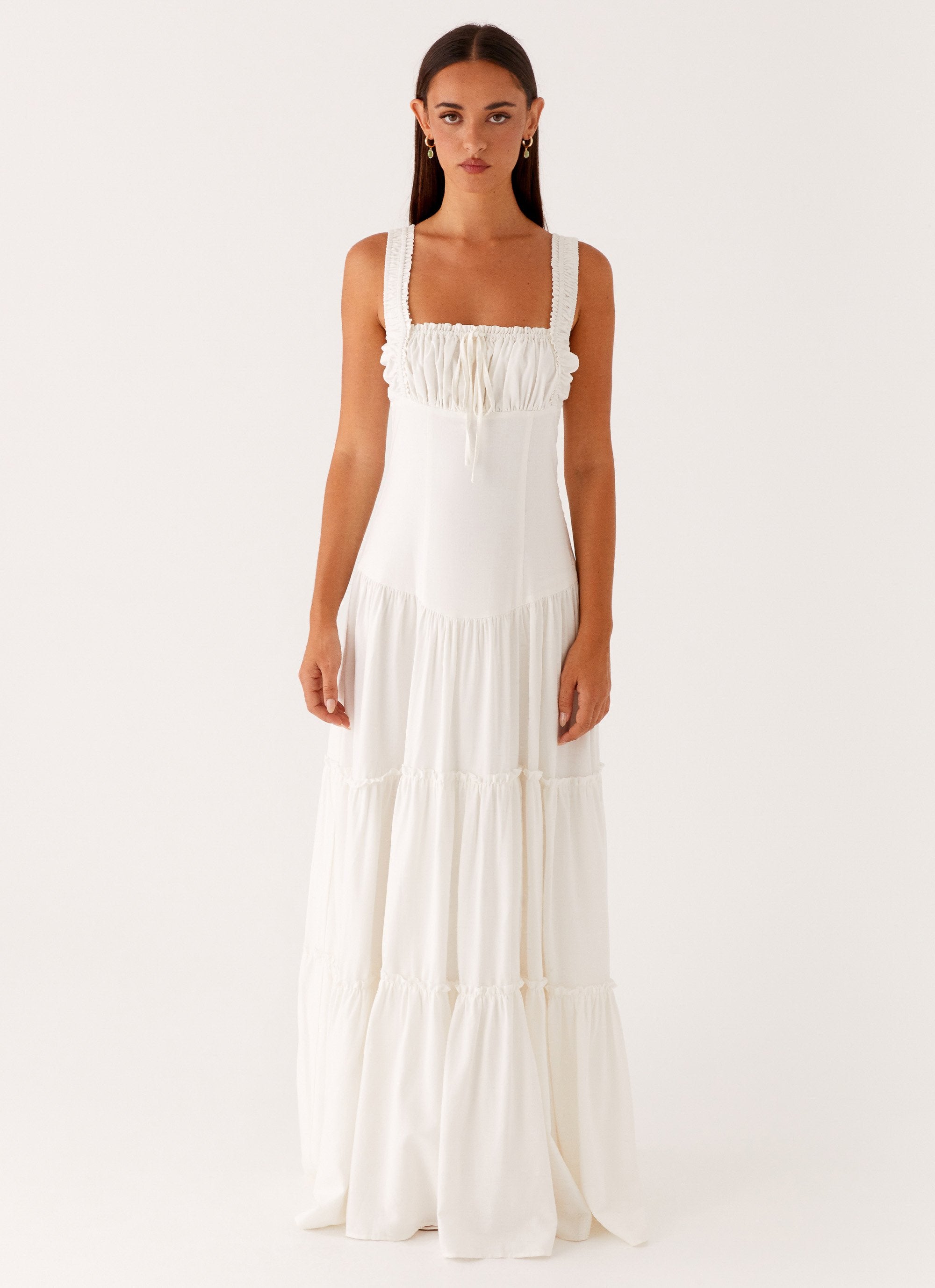 Esme Maxi Dress - White Peppermayo Esme Maxi Dress - White Peppermayo