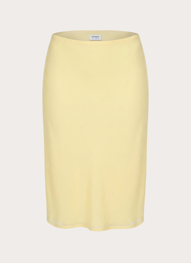 Fayloria Midi Skirt - Lemon