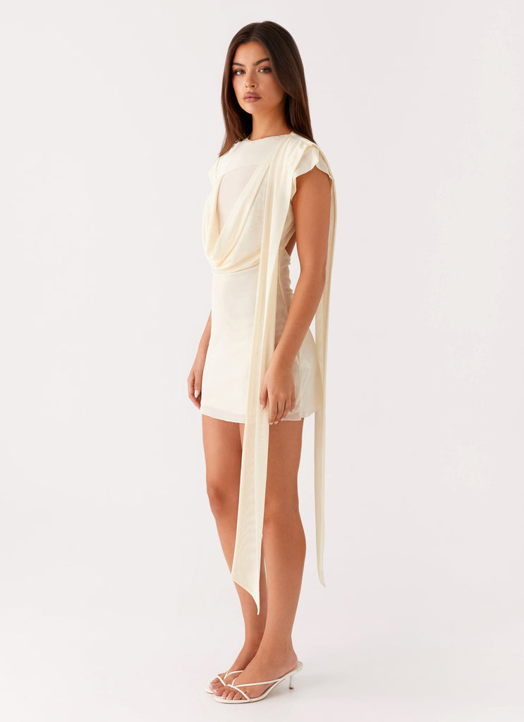Collective Swimwear - Peppermayo Exclusive Felipe Mini Dress - Yellow fourth image