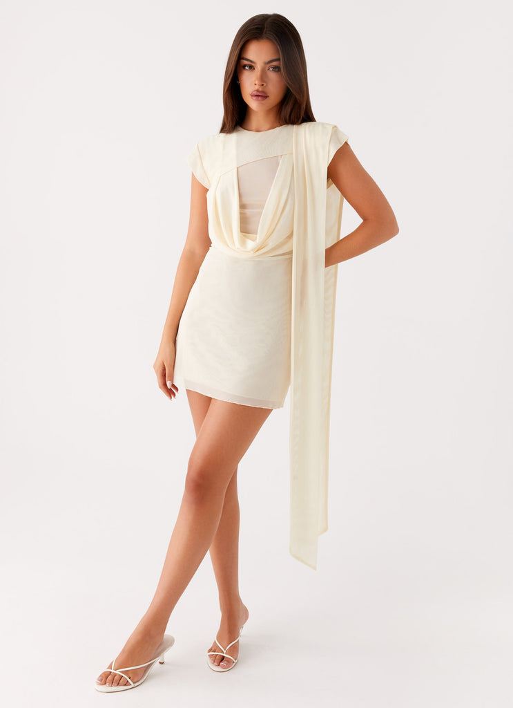 Collective Swimwear - Peppermayo Exclusive Felipe Mini Dress - Yellow sixth image