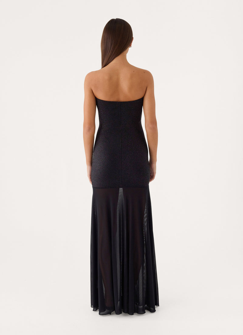 Fever Index Maxi Dress - Black