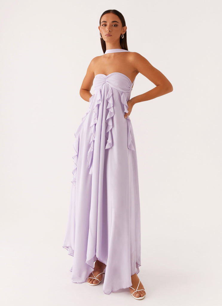 Collective Dress - Peppermayo Exclusive Florence Maxi Dress - Lilac image 1