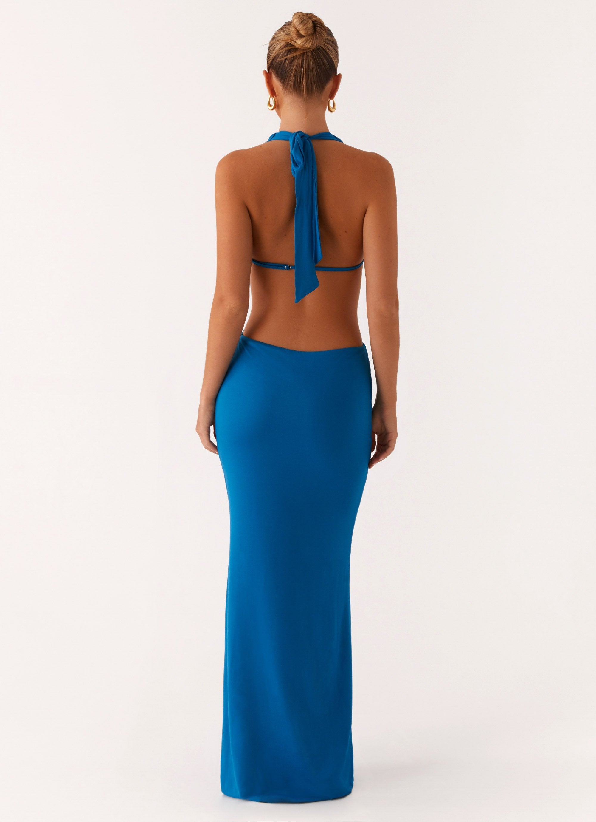 Flossy Maxi Dress - Royal Blue Peppermayo Flossy Maxi Dress - Royal Blue Peppermayo
