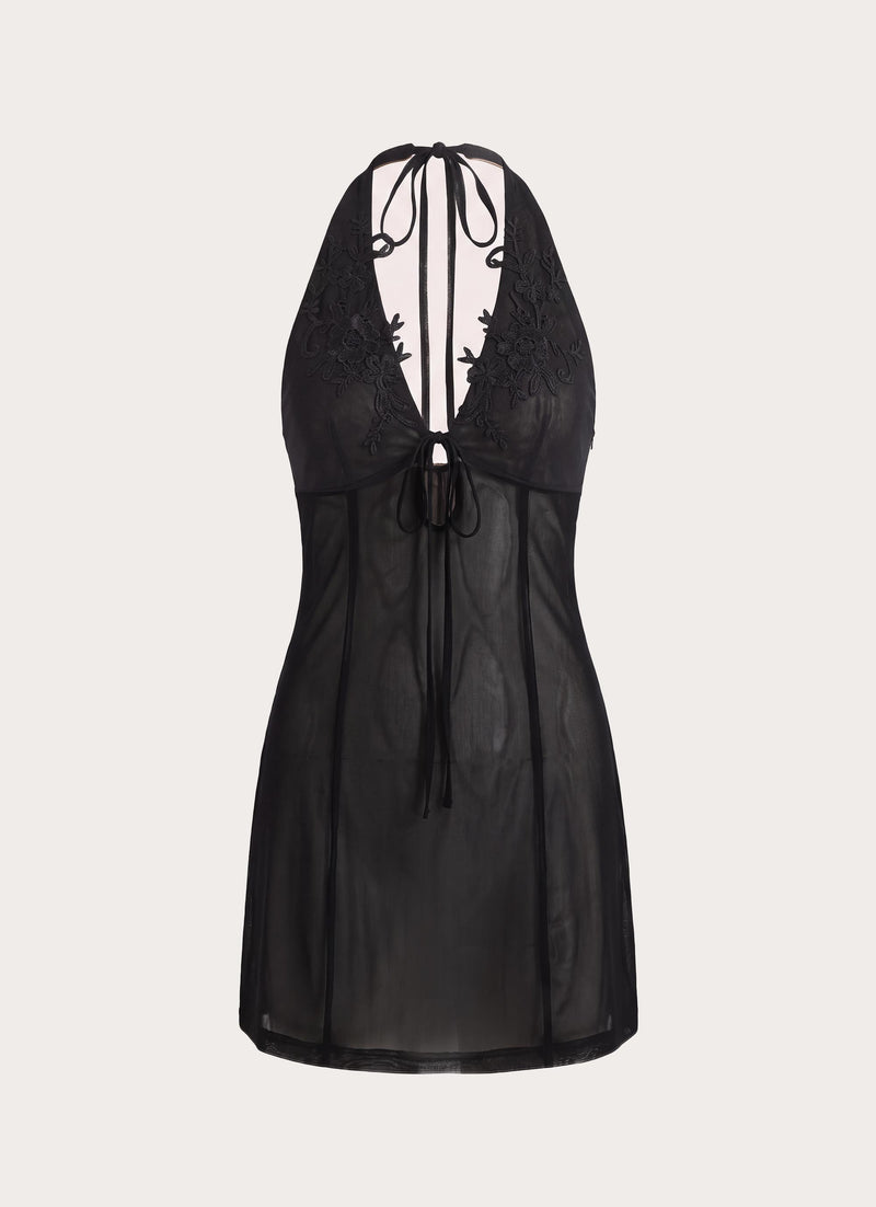 Frenchy Mini Dress - Black