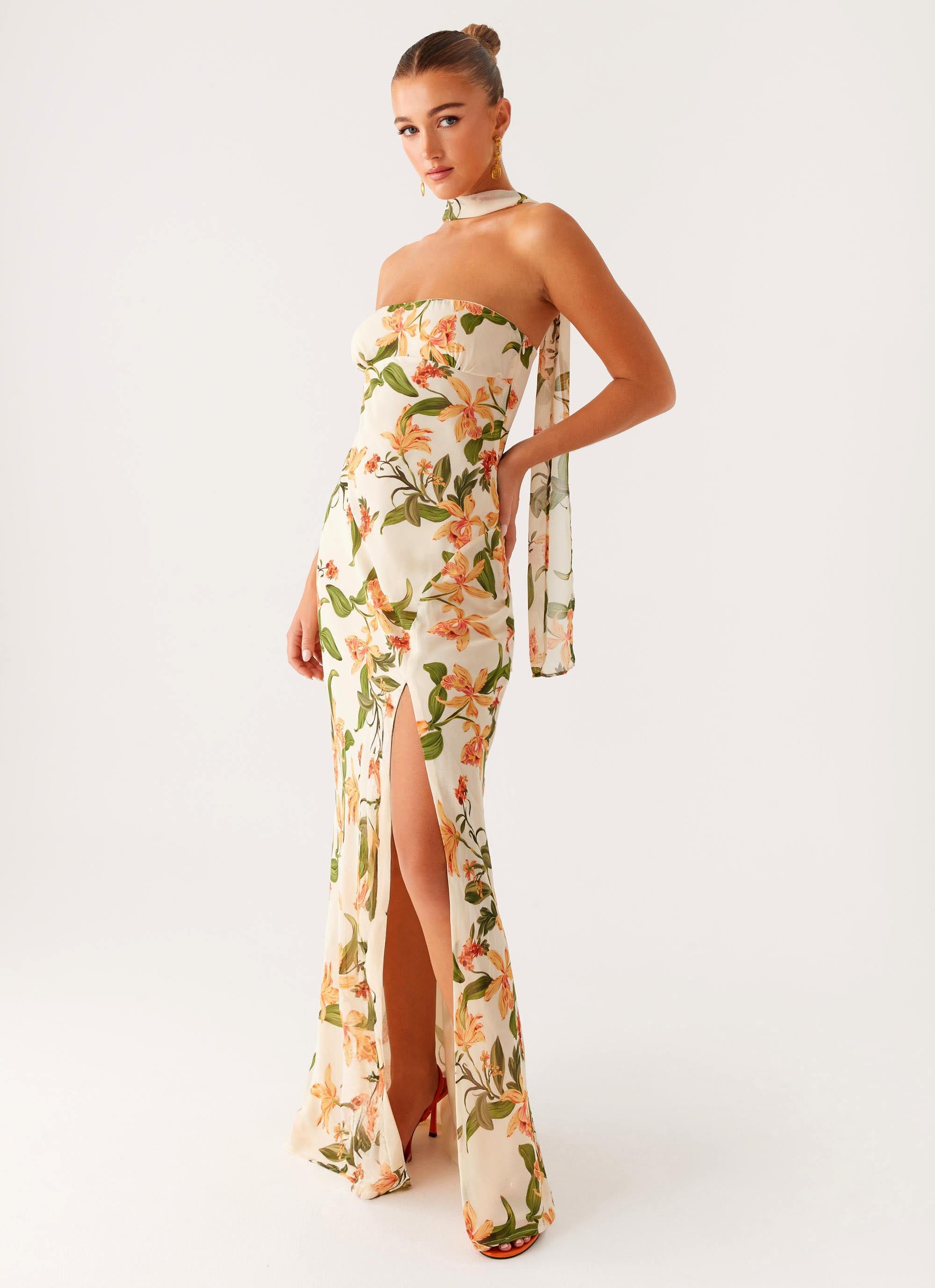 Gali Strapless Maxi Dress Gali Strapless Maxi Dress