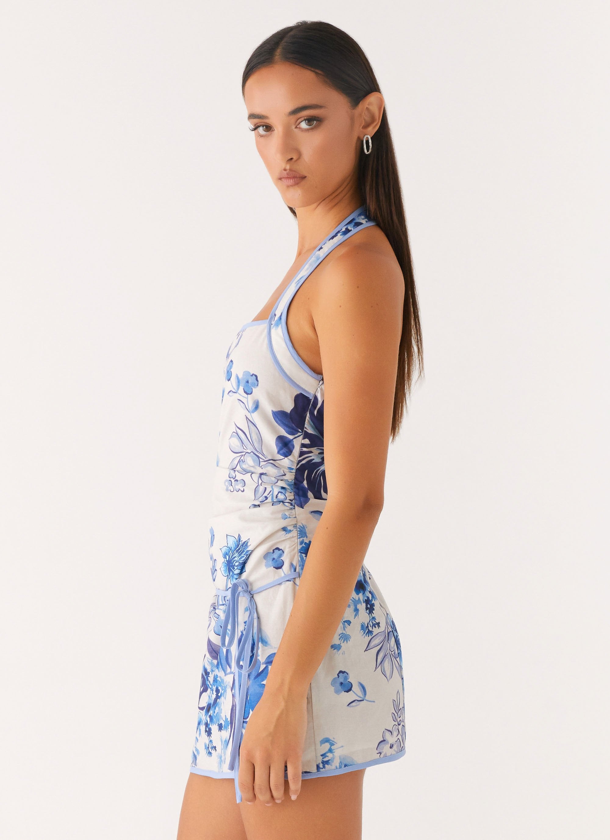 GARDEN PARTY CHIC WOVEN MINI DRESS main image 0