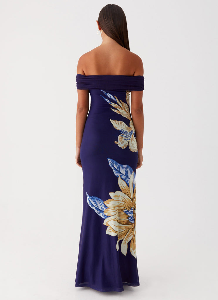 Peppermayo Exclusive Got Your Attention Maxi Dress - Navy - View 5 | Shop Formal Dress